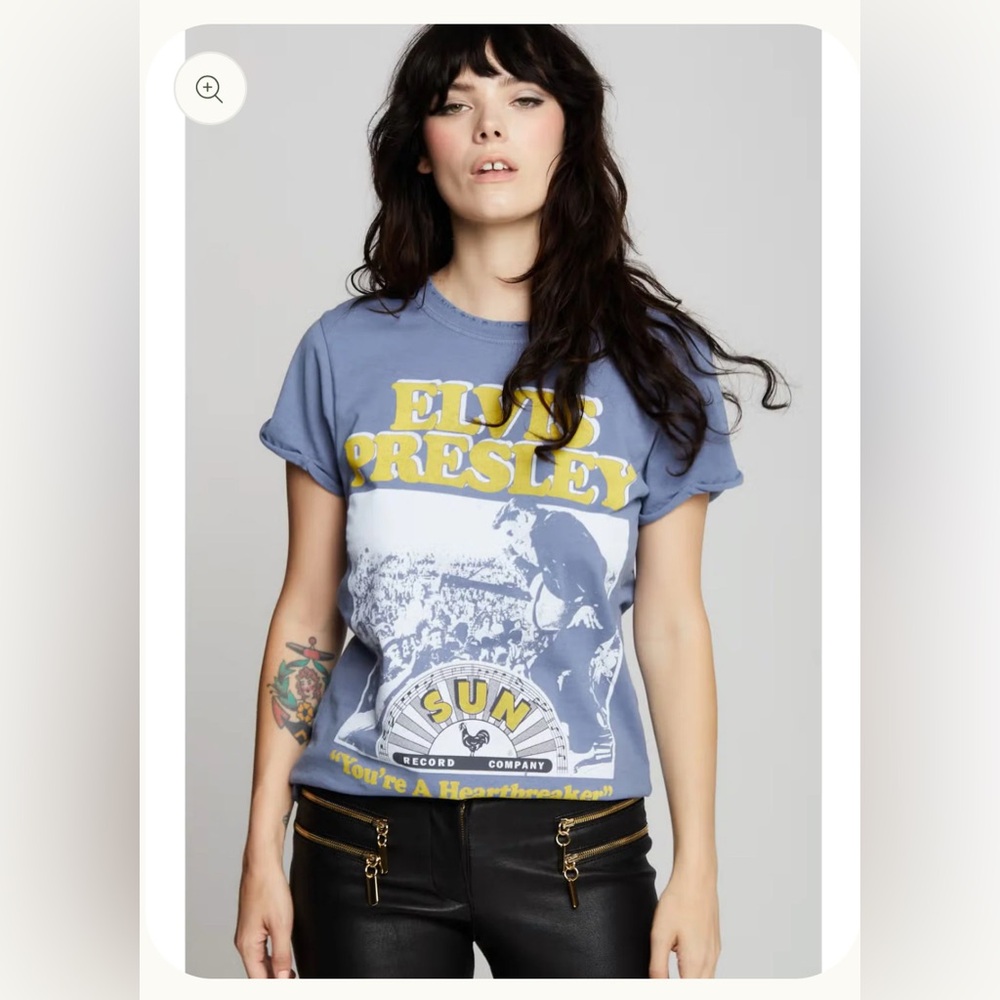 Recycled Karma Elvis Presley Tee NWT